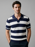 Herren Jacquard Strickpolo