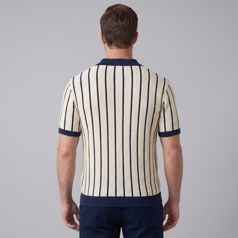 Herren Gestreiftes Button-Down Hemd