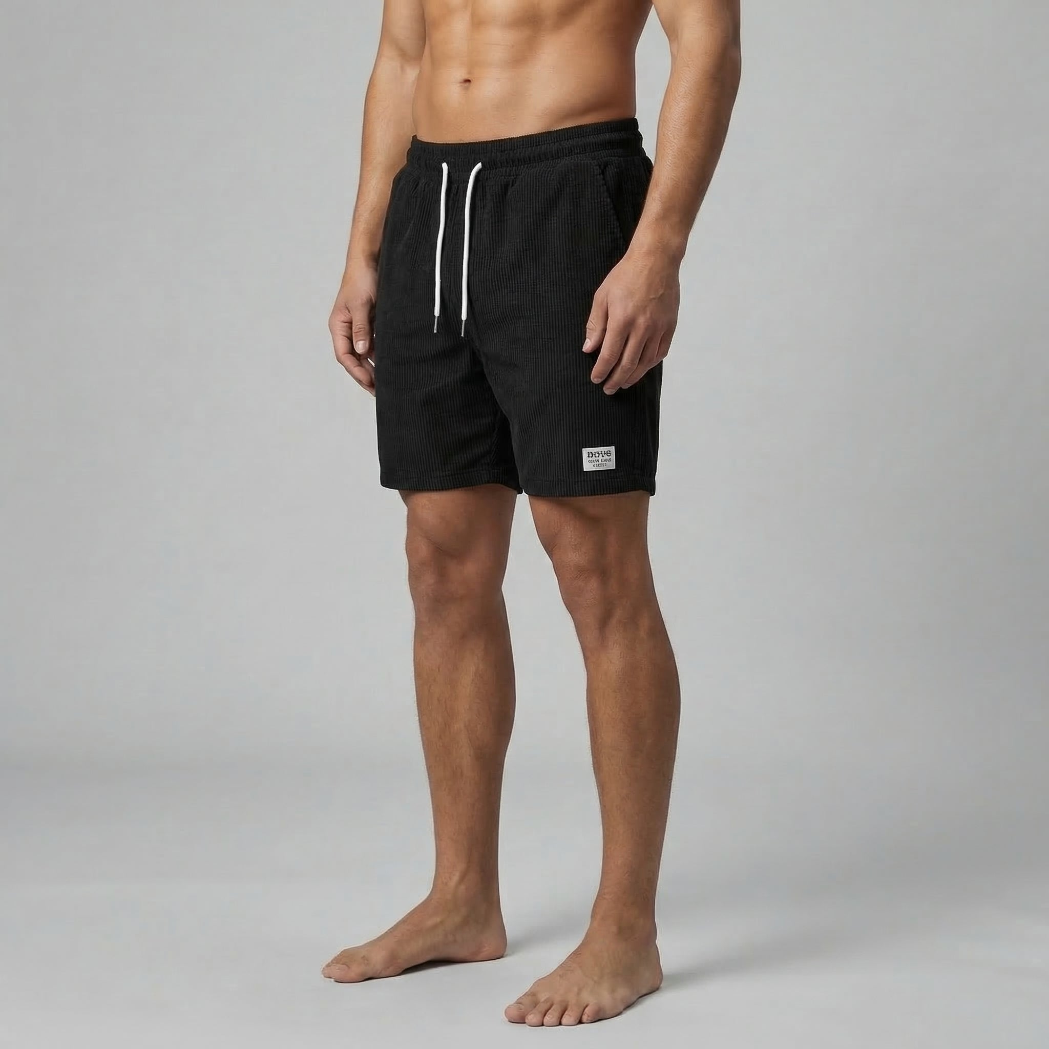 Herren Badeshorts Mit Streifen