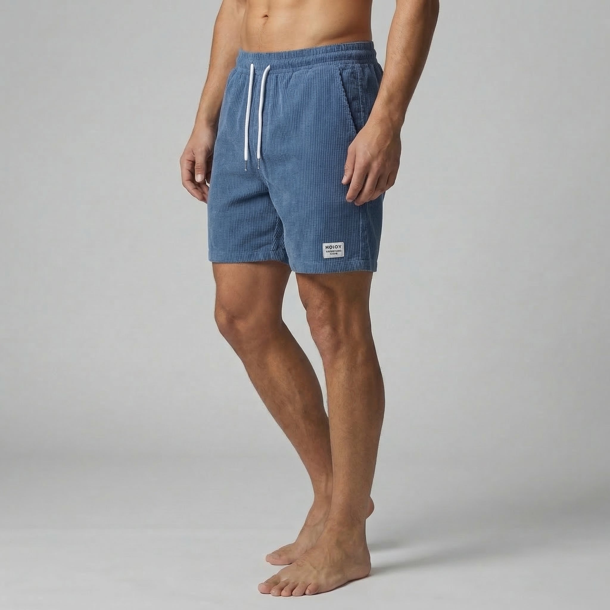 Herren Badeshorts Mit Streifen