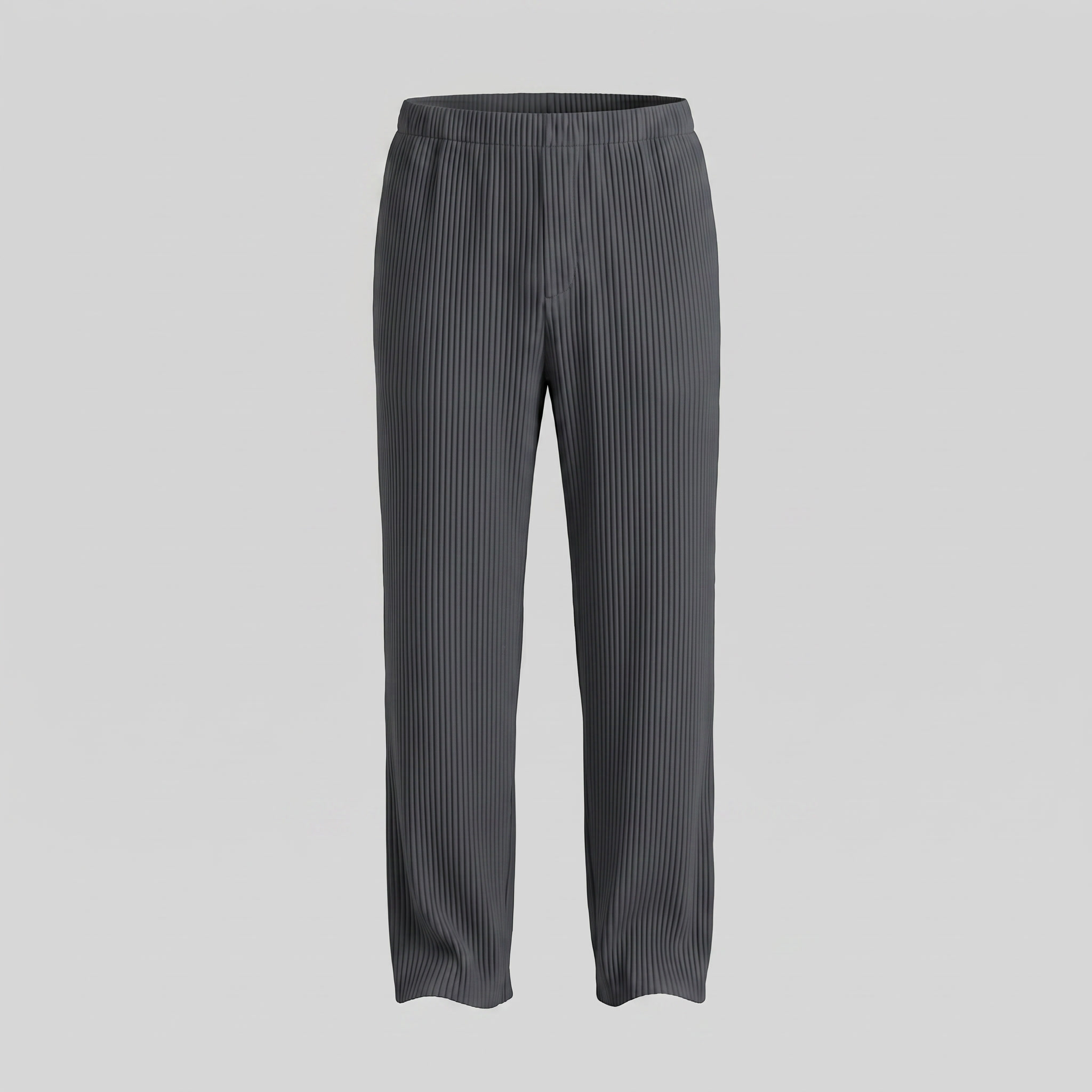 Herren Gestreifte Hose Mit Kordelzug Und Elastischem Bund