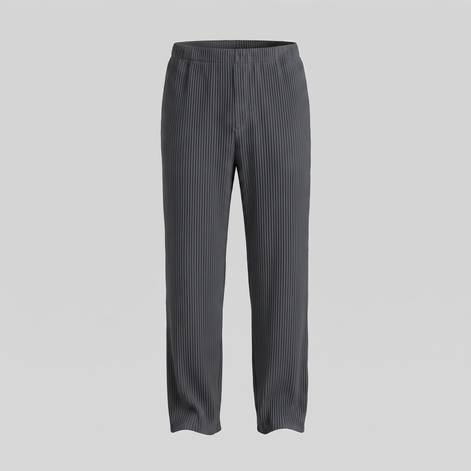 Herren Gestreifte Hose Mit Kordelzug Und Elastischem Bund