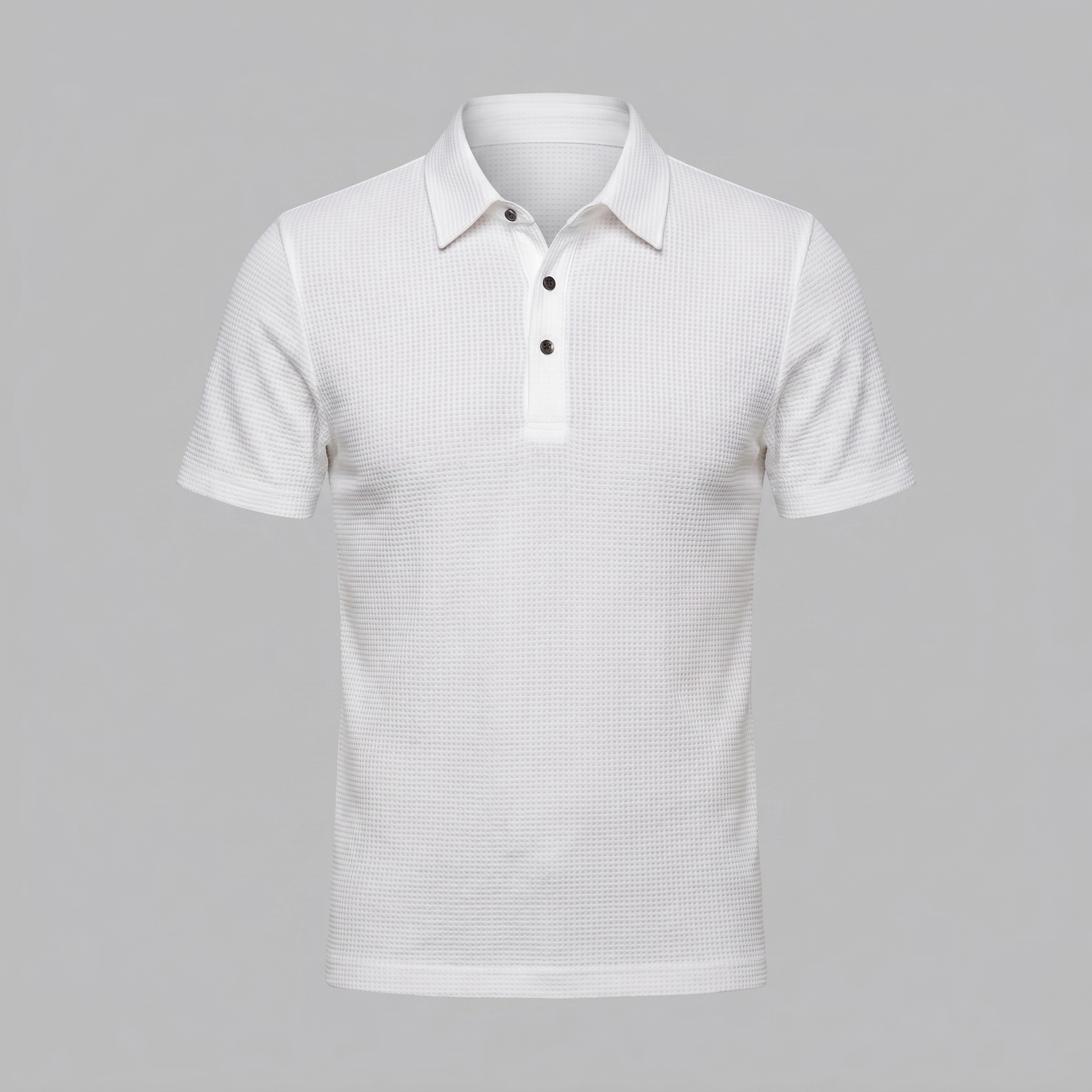 Herren Polohemd mit Struktur