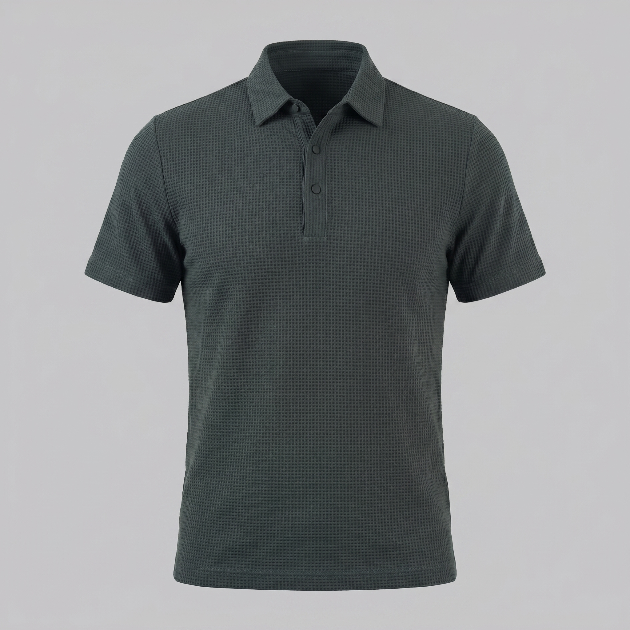 Herren Polohemd mit Struktur