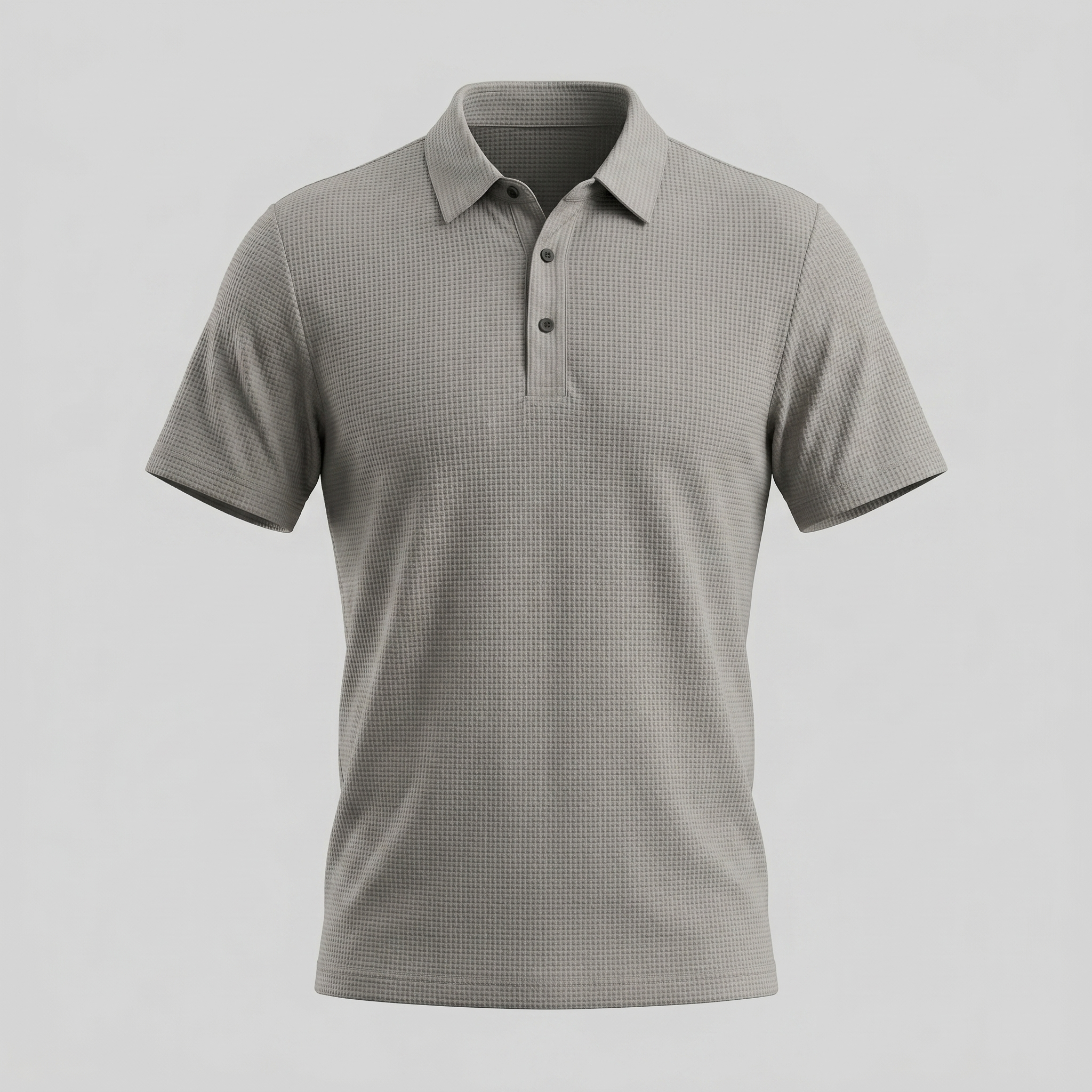 Herren Polohemd mit Struktur