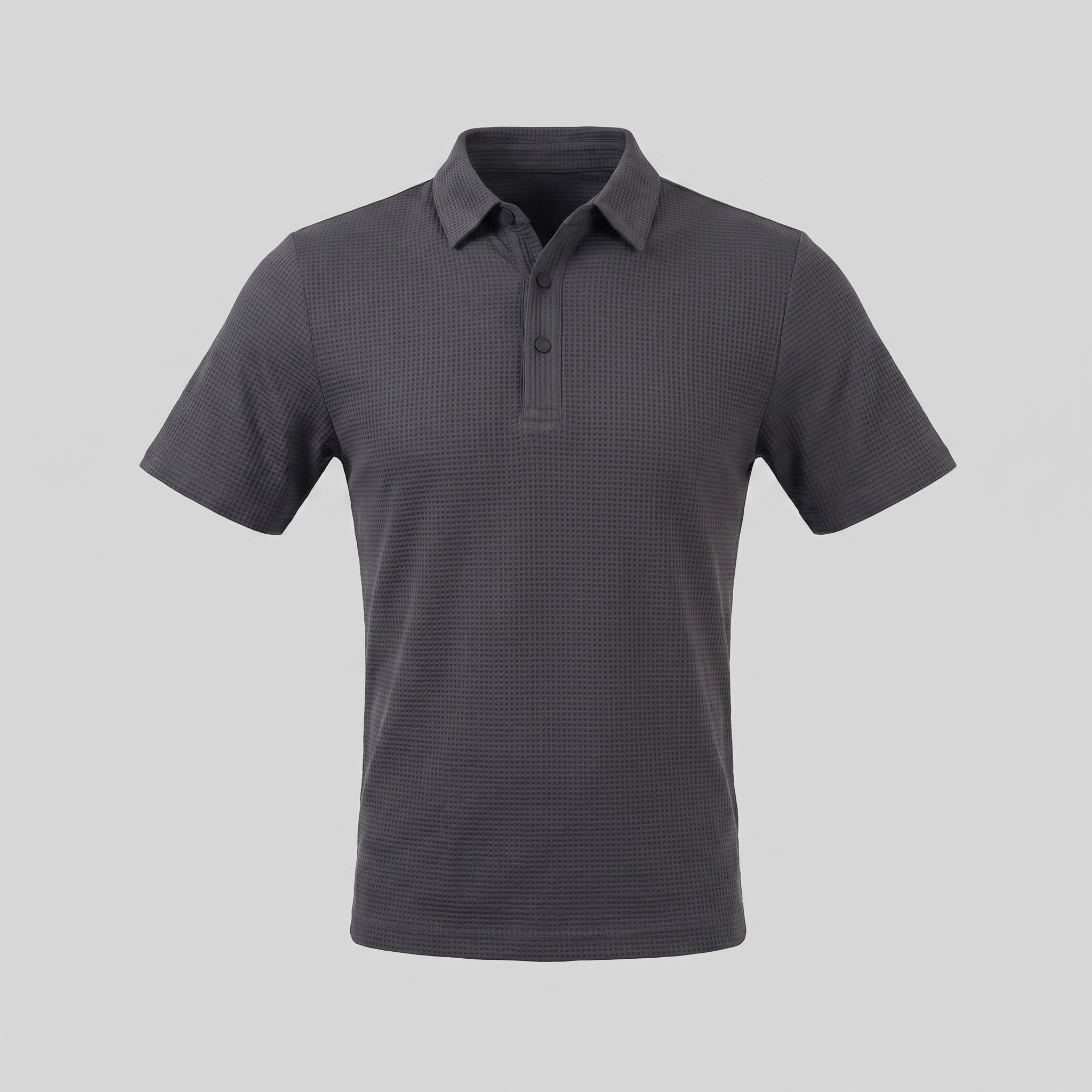 Herren Polohemd mit Struktur
