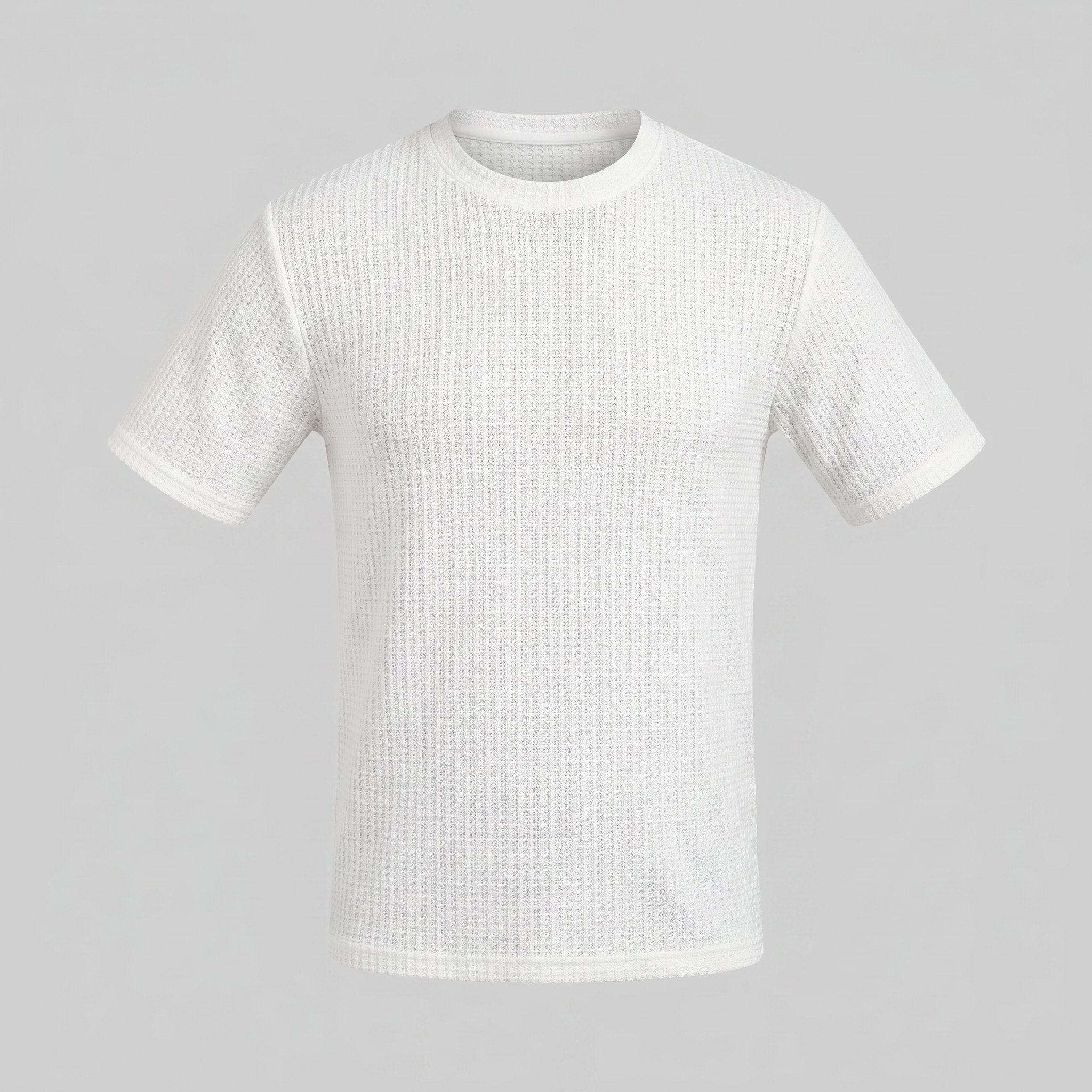 Herren Strukturiertes Sommer-T-Shirt
