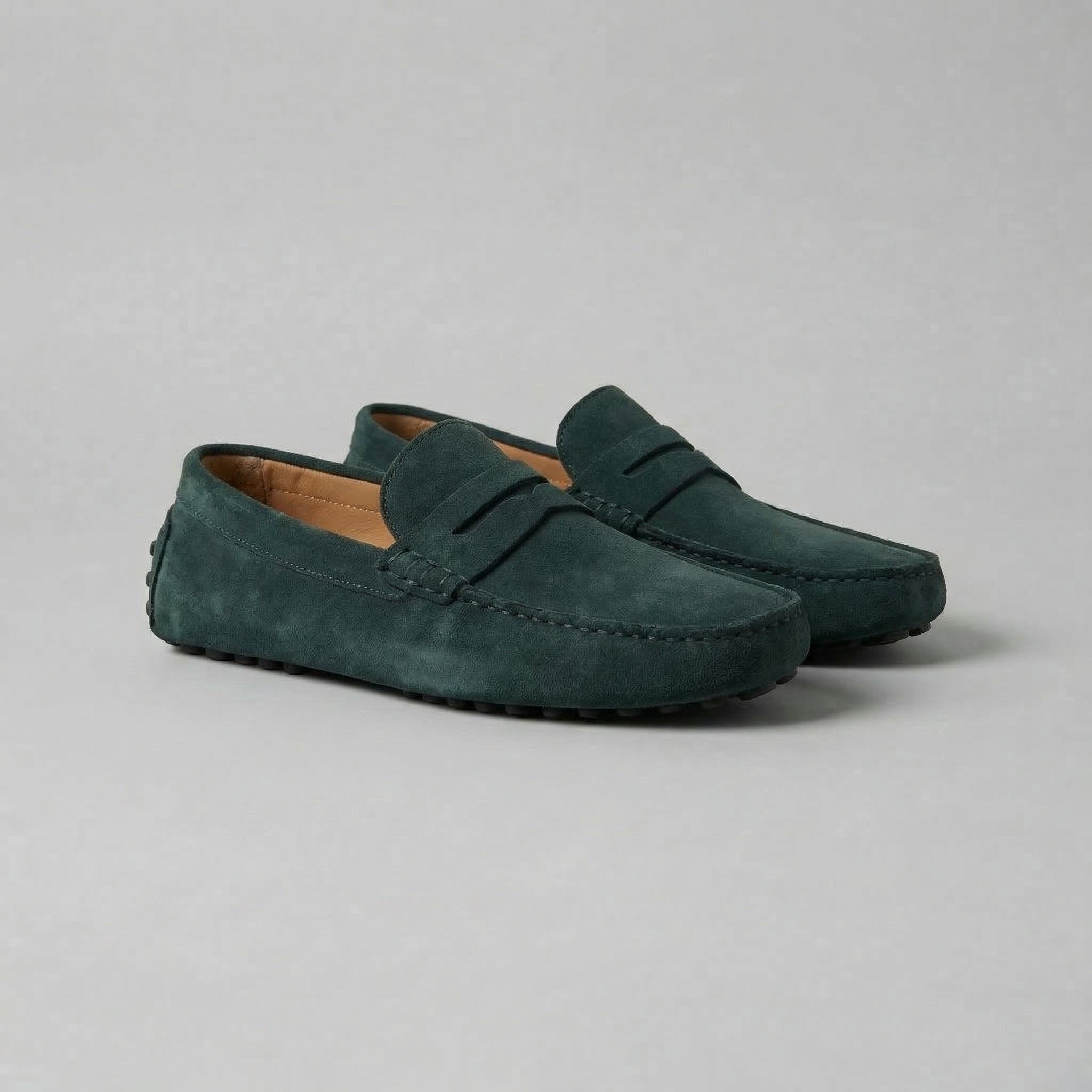 Herren Stilvolle Wildleder Penny Loafer