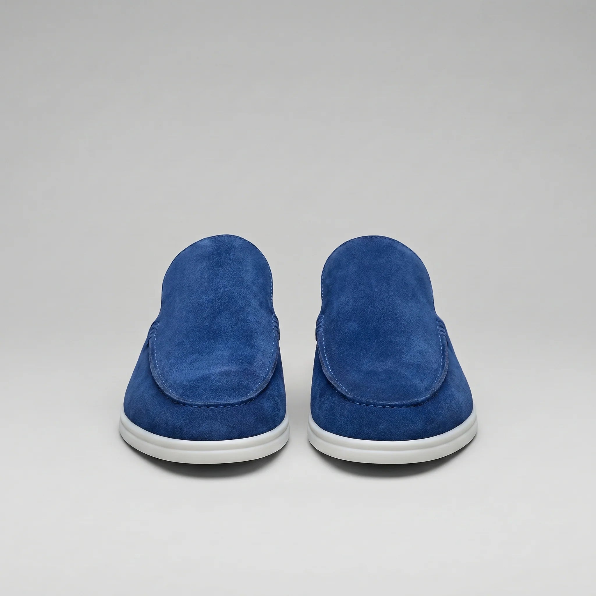Herren Wildleder Loafer Mules ohne Fersenriemen