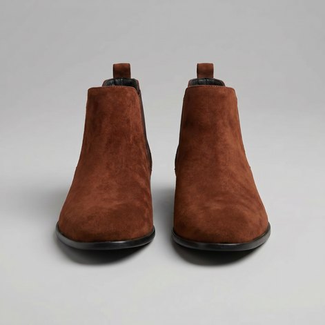 Herren Wildleder Chelsea Stiefeletten