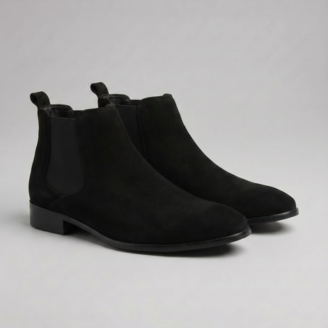 Herren Wildleder Chelsea Stiefeletten