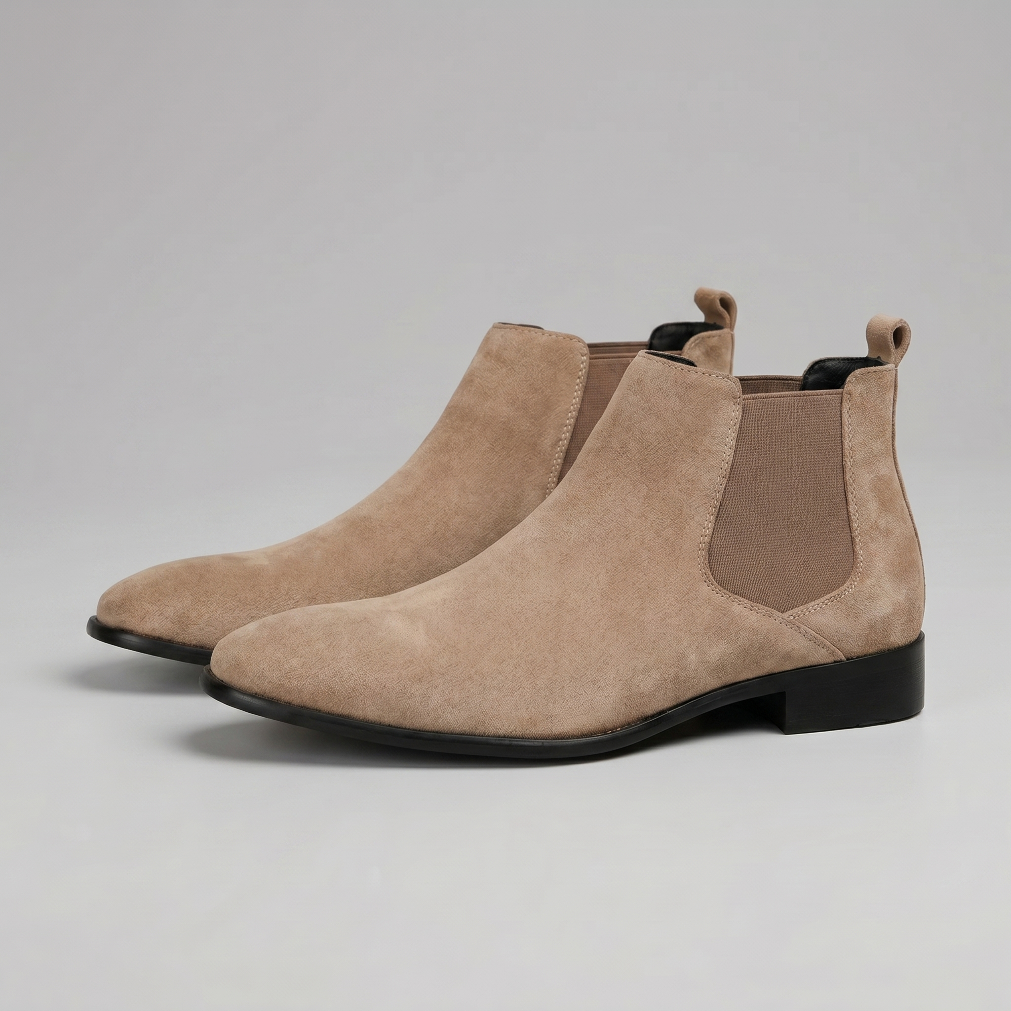 Herren Wildleder Chelsea Stiefeletten