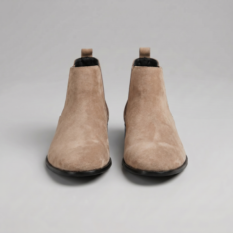 Herren Wildleder Chelsea Stiefeletten