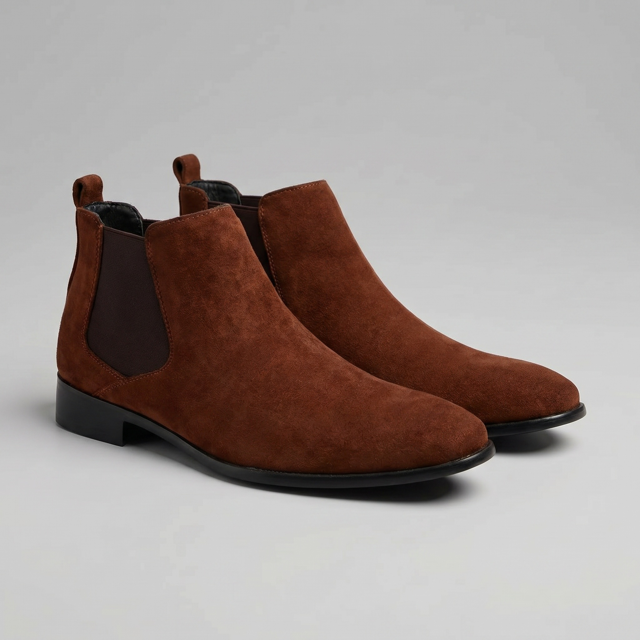 Herren Wildleder Chelsea Stiefeletten