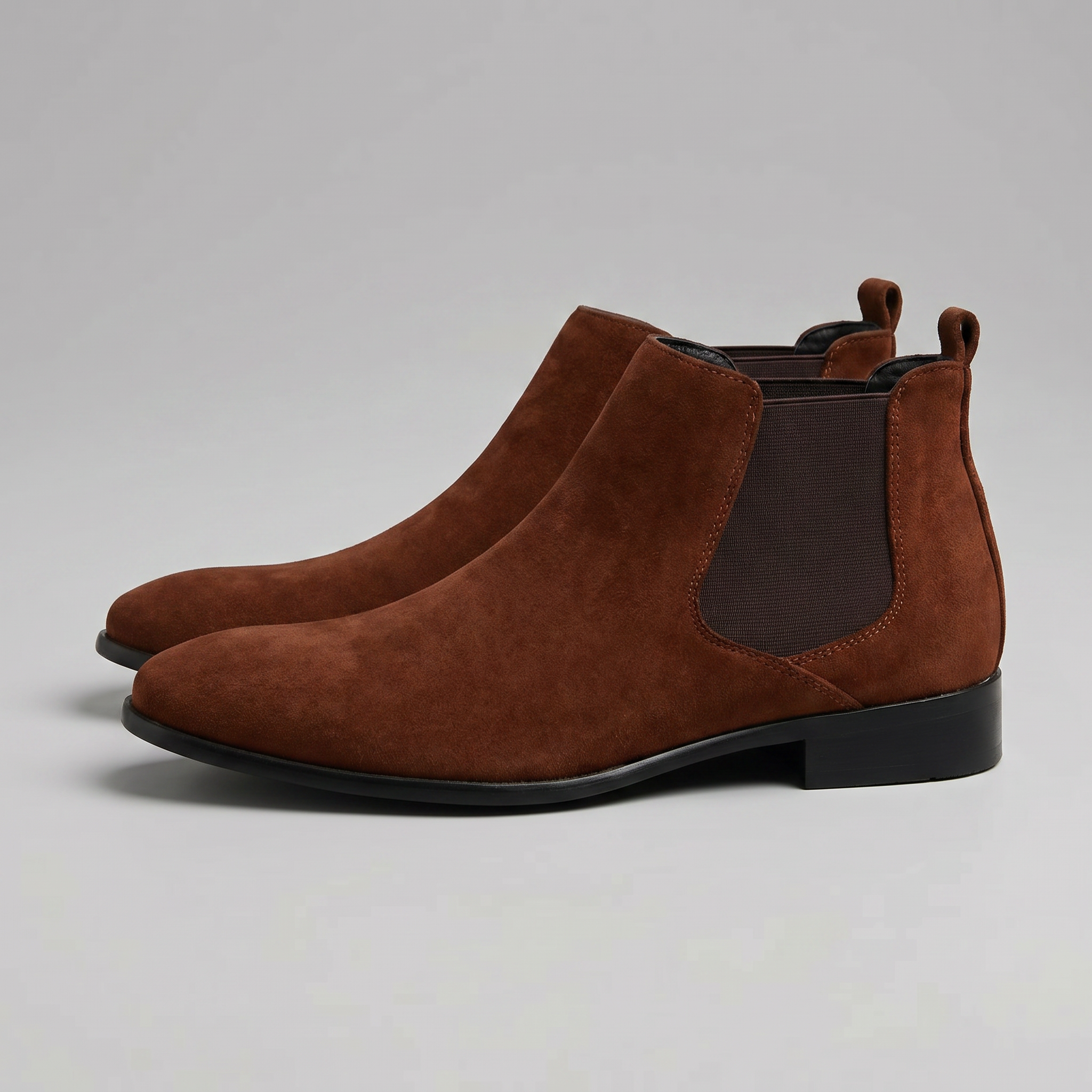 Herren Wildleder Chelsea Stiefeletten