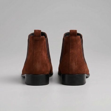 Herren Wildleder Chelsea Stiefeletten