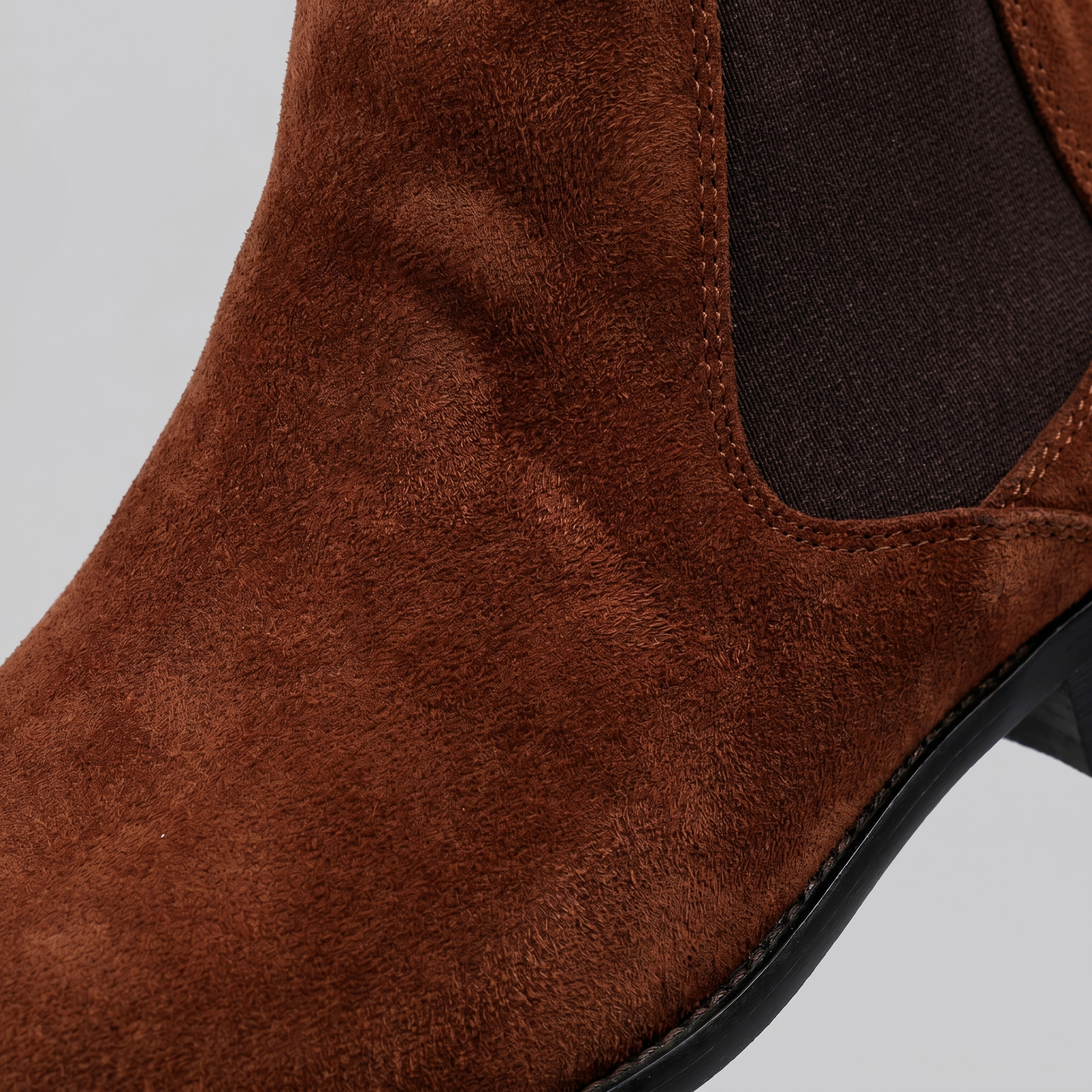 Herren Wildleder Chelsea Stiefeletten
