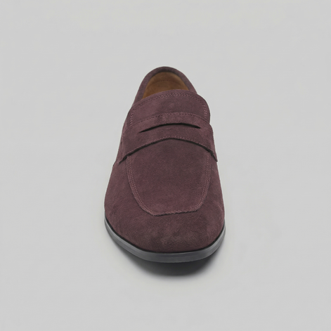 Herren Veloursleder Klassische Penny Loafers