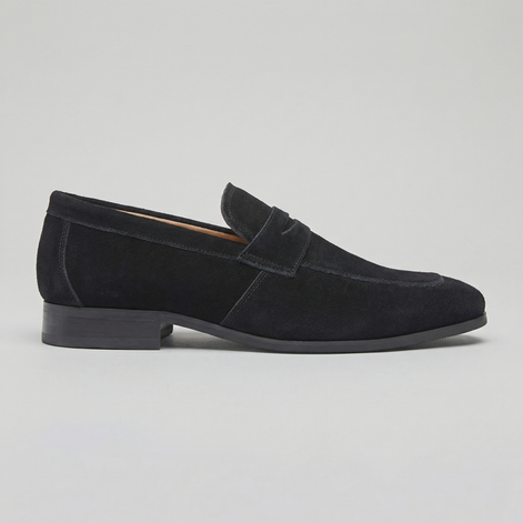 Herren Veloursleder Klassische Penny Loafers