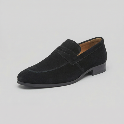 Herren Veloursleder Klassische Penny Loafers