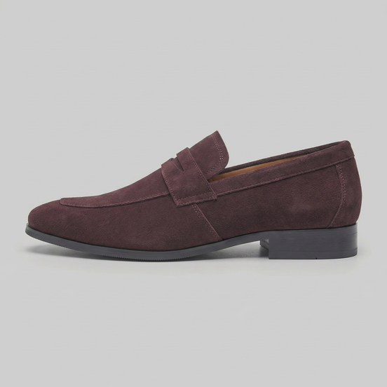 Herren Veloursleder Klassische Penny Loafers