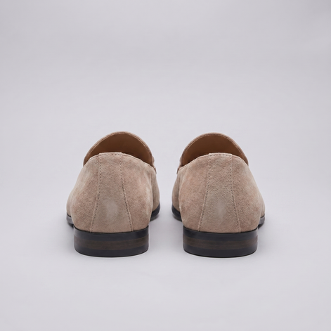 Herren Loafer In Wildlederoptik Mit Horsebit Detail