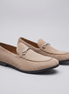 Herren Loafer In Wildlederoptik Mit Horsebit Detail