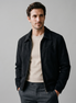 Herren Wildleder Harrington Bomberjacke