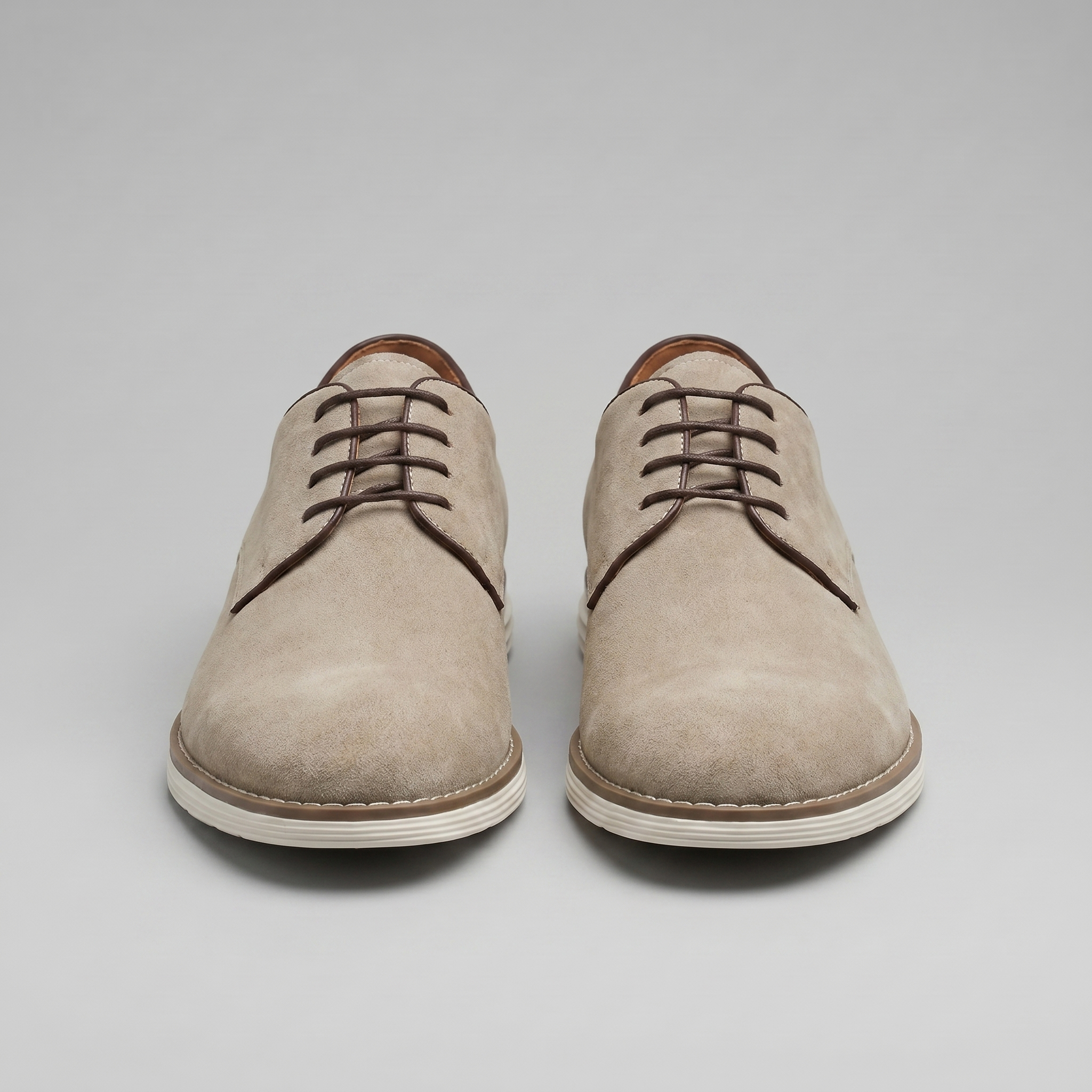 Herren Wildleder Schnür Derby Schuhe