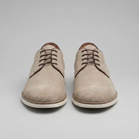 Herren Wildleder Schnür Derby Schuhe