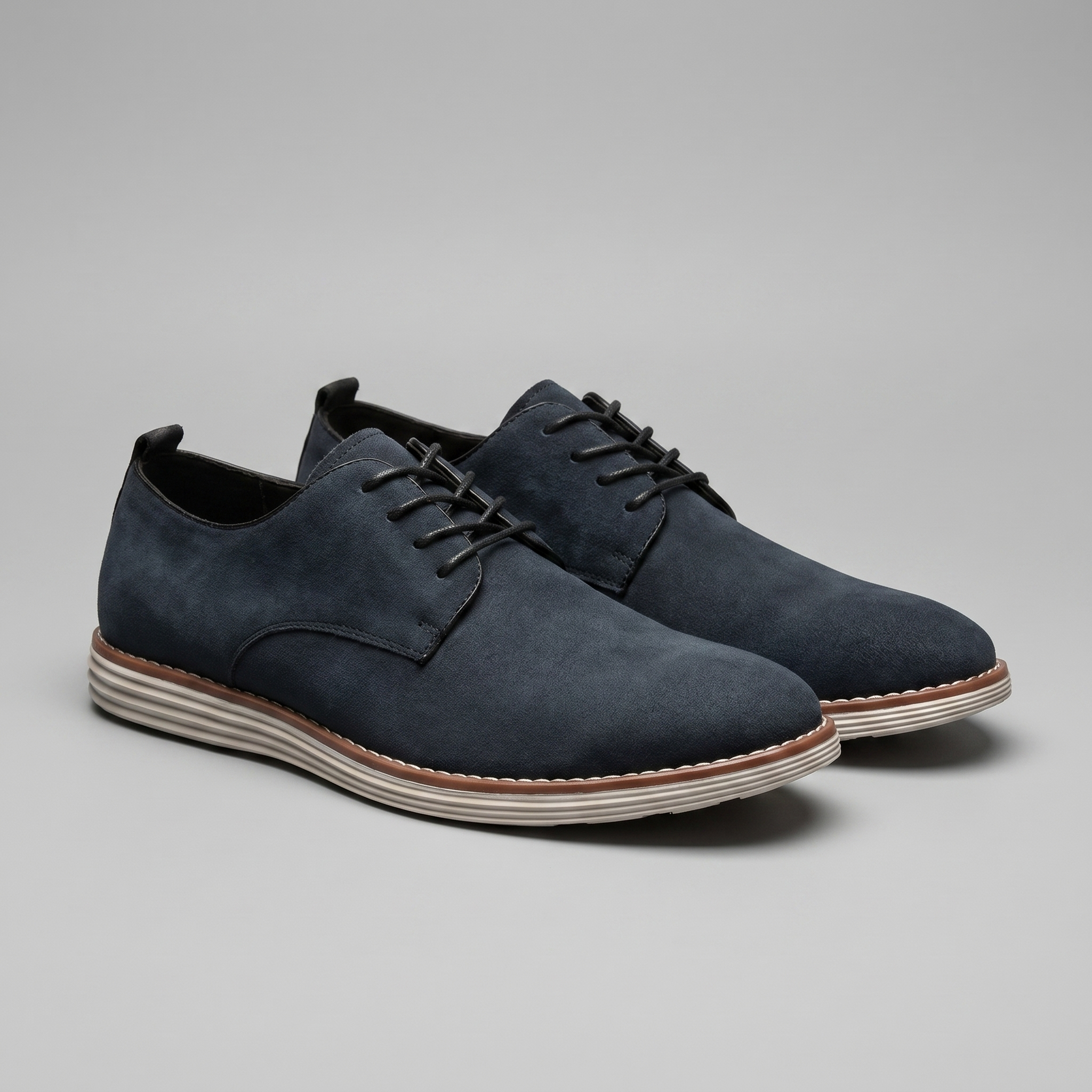 Herren Wildleder Schnür Derby Schuhe
