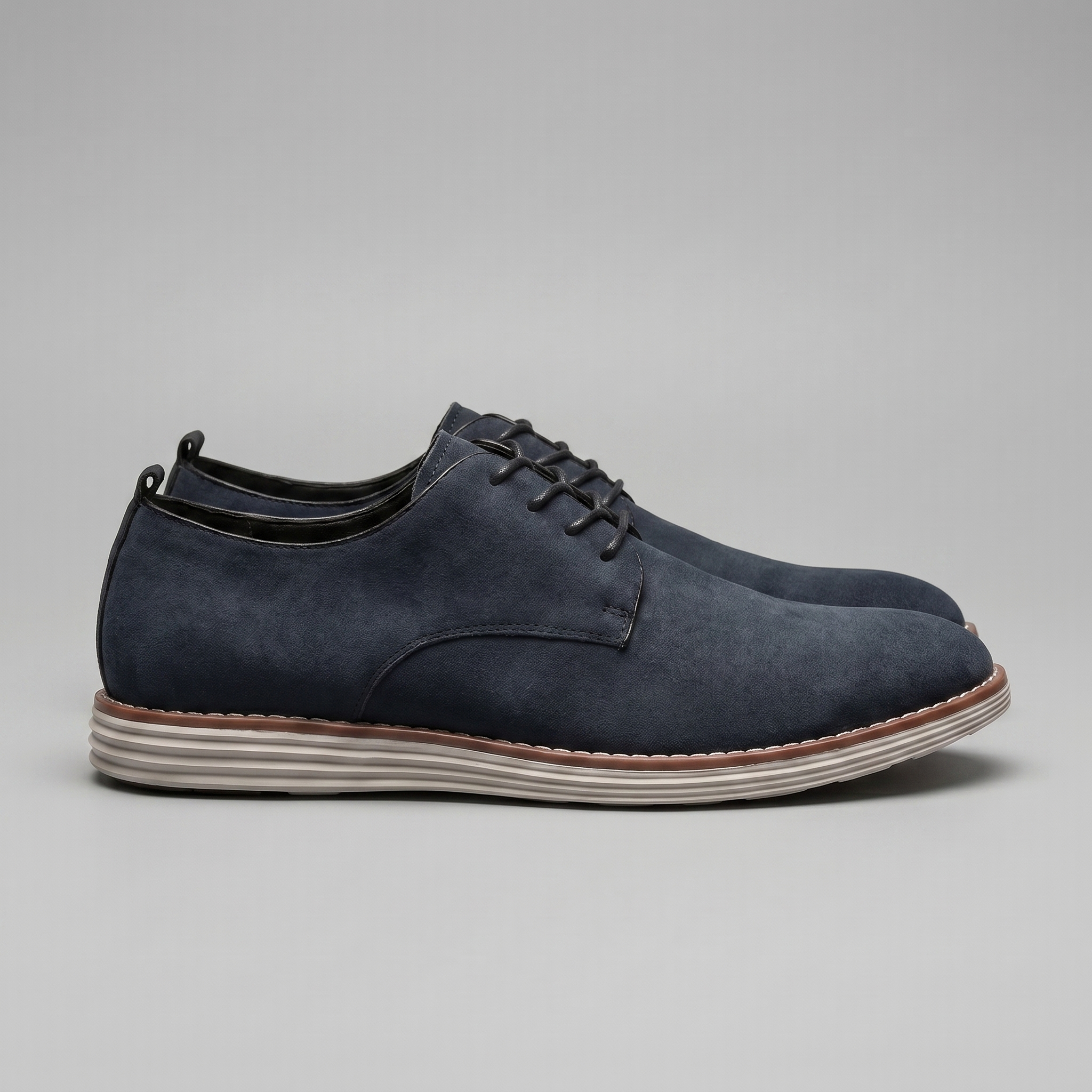 Herren Wildleder Schnür Derby Schuhe