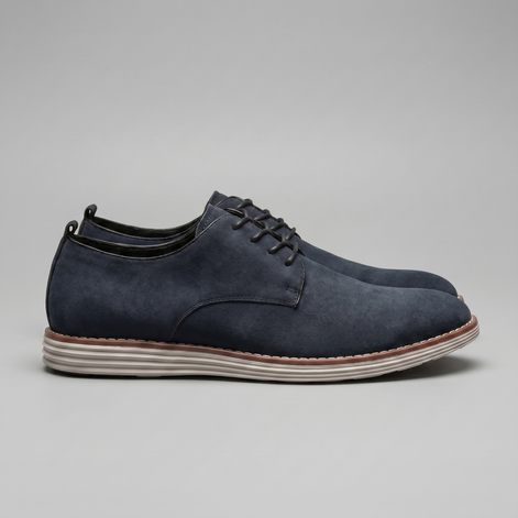Herren Wildleder Schnür Derby Schuhe