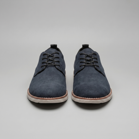 Herren Wildleder Schnür Derby Schuhe