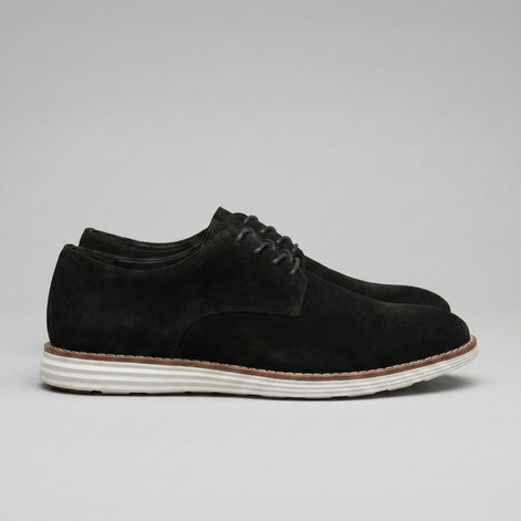 Herren Wildleder Schnür Derby Schuhe