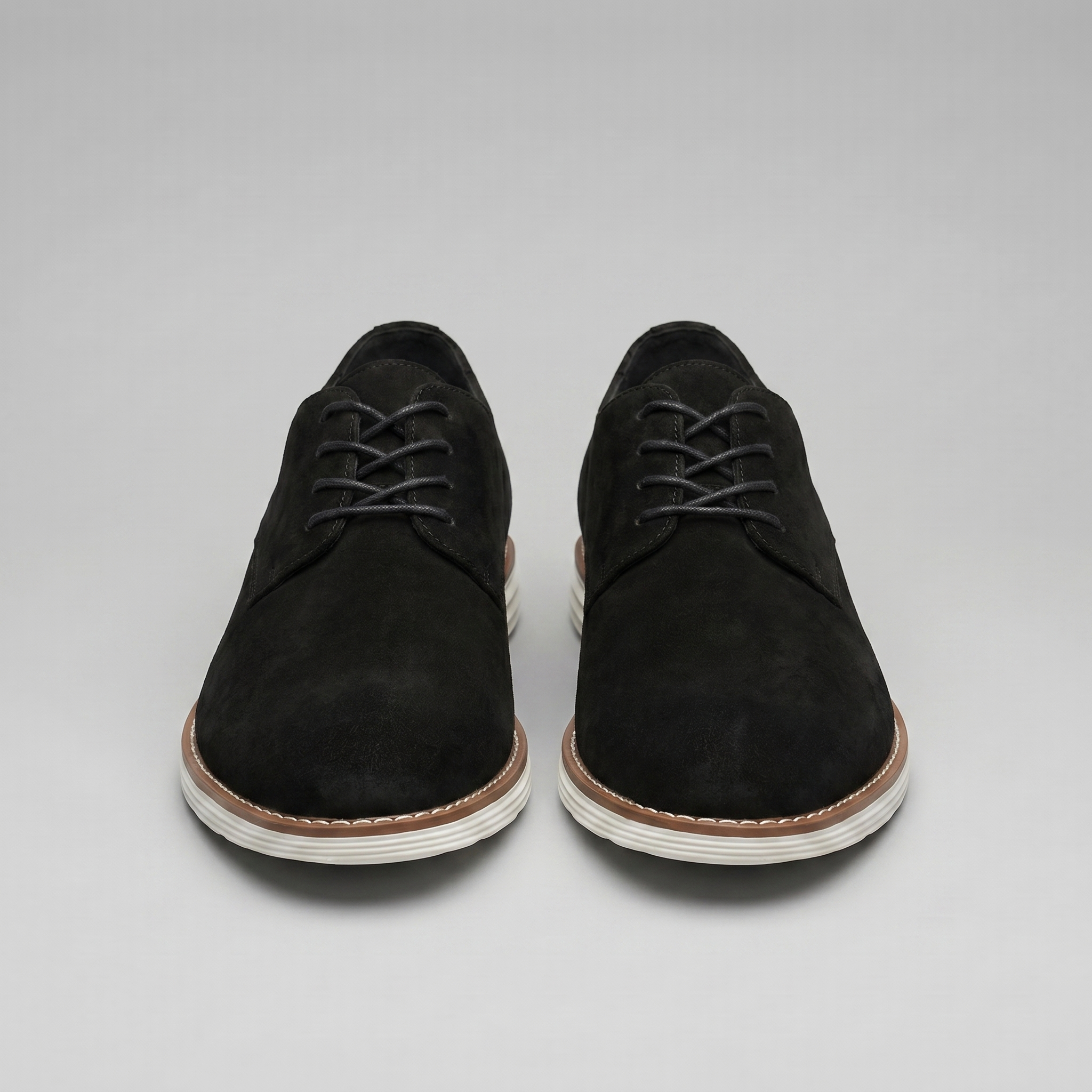 Herren Wildleder Schnür Derby Schuhe