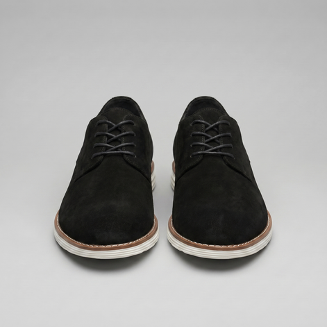 Herren Wildleder Schnür Derby Schuhe