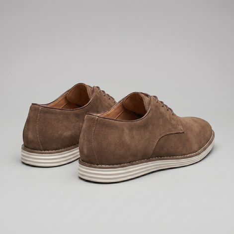 Herren Wildleder Schnür Derby Schuhe