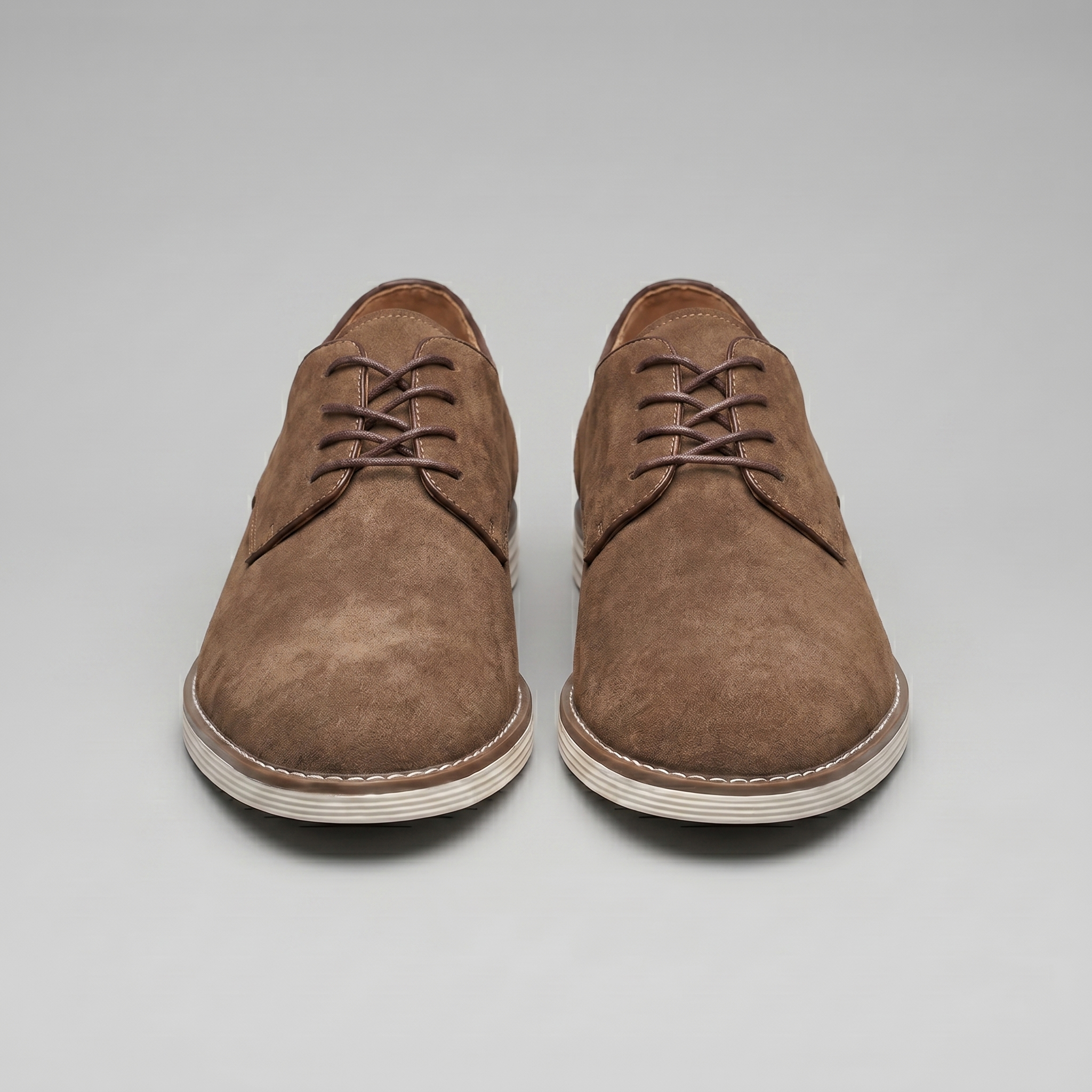 Herren Wildleder Schnür Derby Schuhe