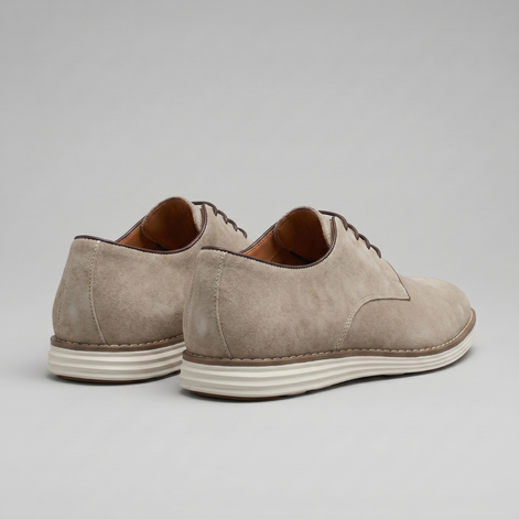 Herren Wildleder Schnür Derby Schuhe