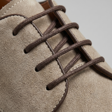 Herren Wildleder Schnür Derby Schuhe