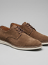 Herren Wildleder Schnür Derby Schuhe