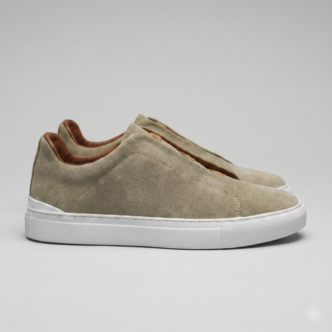 Herren Wildleder Slip On Sneaker