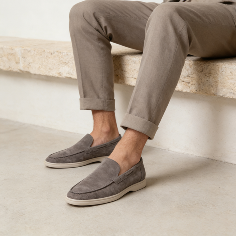 Herren Wildleder Loafers