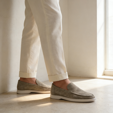 Herren Wildleder Loafers