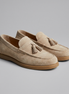 Herren Veloursleder Loafer Mit Klassischen Details