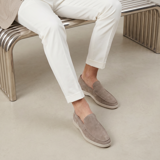 Herren Wildleder Loafers