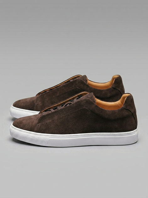Herren Wildleder Sneaker Niedrigprofil