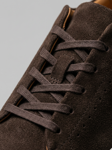 Herren Wildleder Sneaker Niedrigprofil