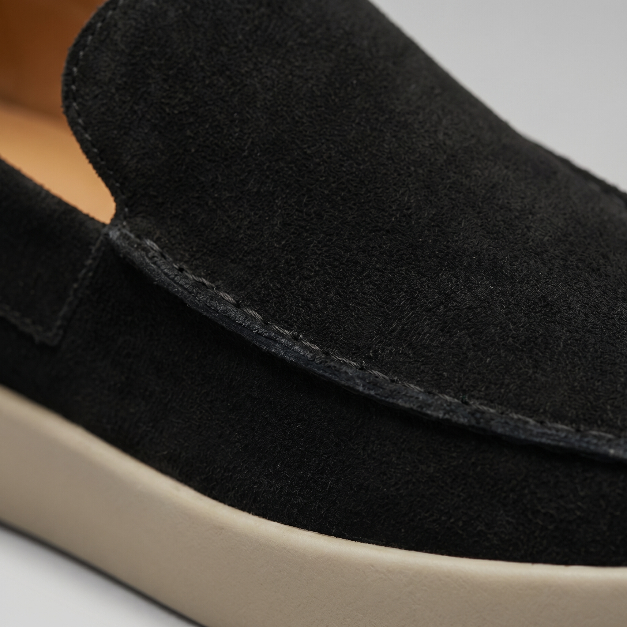 Herren Wildleder Loafer Mittlerer Stil